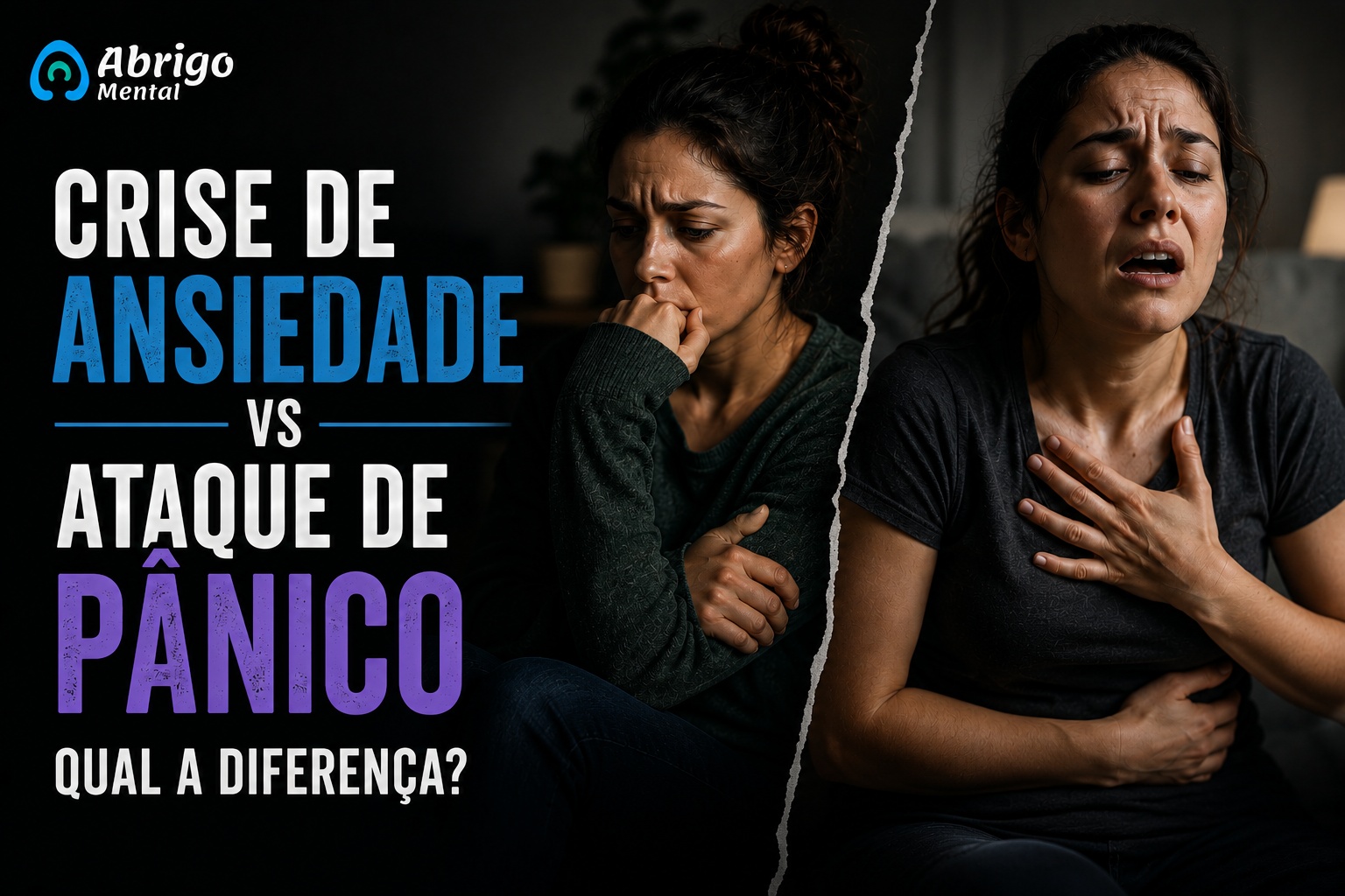 Crise de Ansiedade vs Ataque de Pânico: Qual a Diferença?