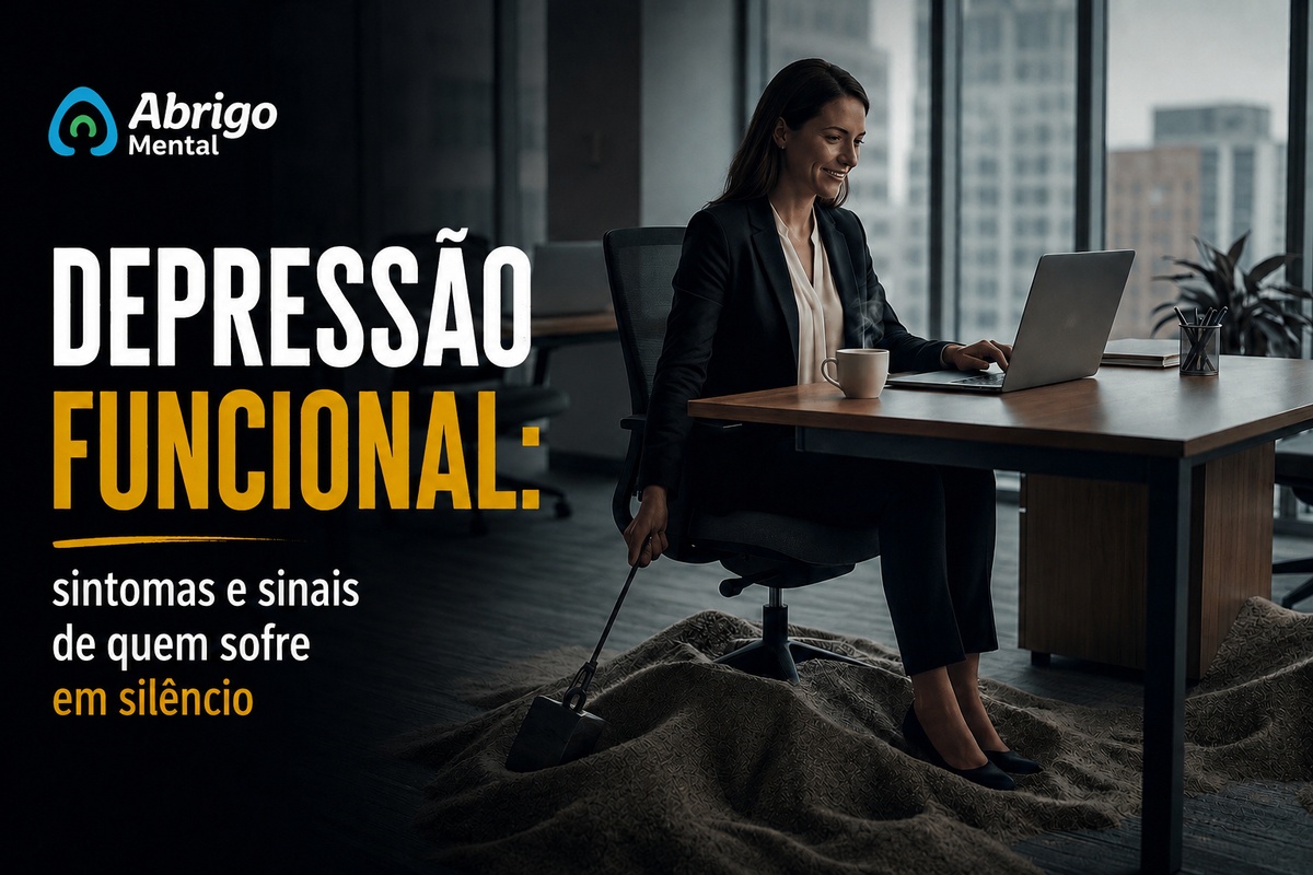 Depressão funcional: sintomas e sinais de quem sofre em silêncio