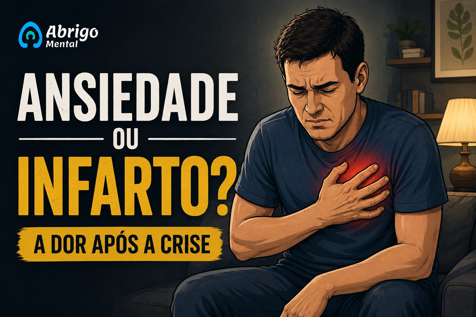 Ansiedade ou Infarto? A Dor Após a Crise