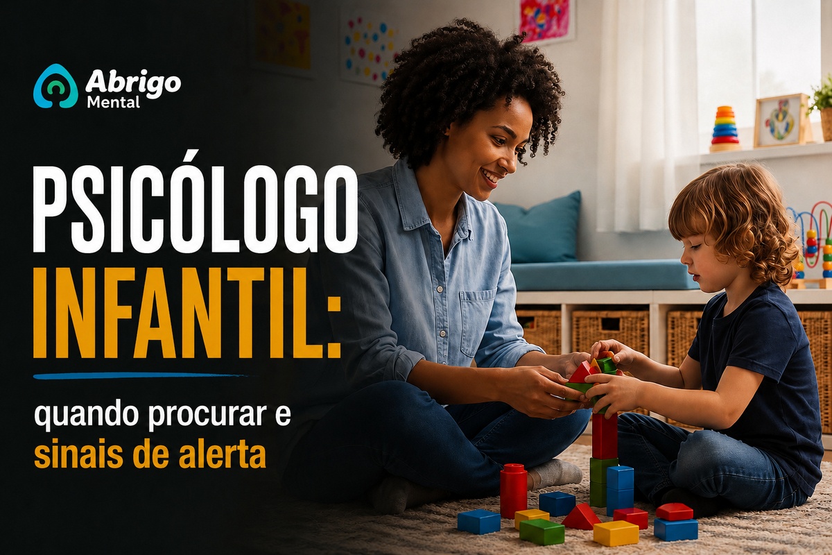 Psicólogo infantil: quando procurar e sinais de alerta