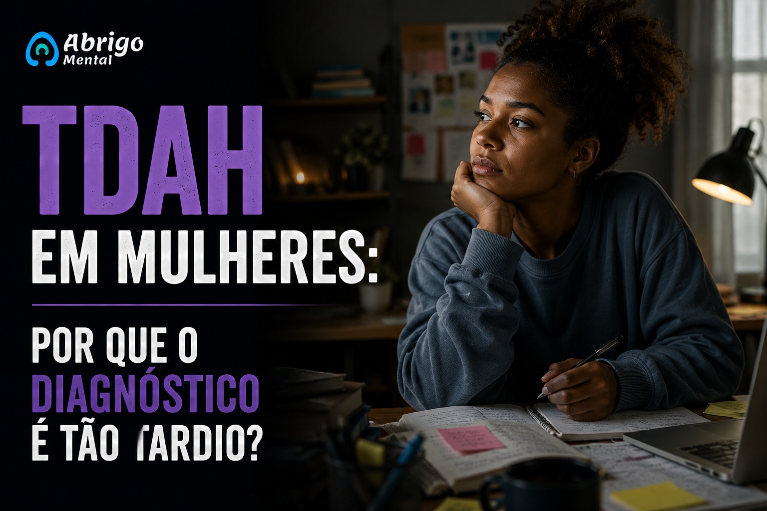 TDAH em Mulheres: Por Que o Diagnóstico é Tão Tardio?