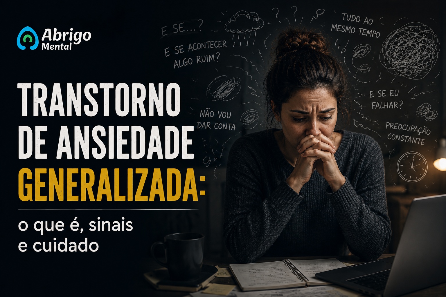 Transtorno de Ansiedade Generalizada: o que é, sinais e cuidado